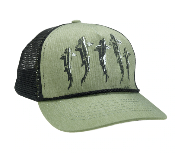 Rep Your Water Trout Country 5-Panel Hat TRCN51 5P